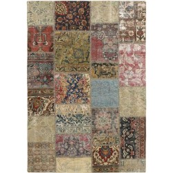 tappeto persia vintage patchwork cm 141x202