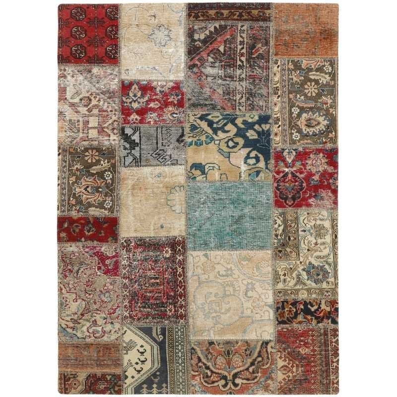 tappeto persia vintage patchwork cm 142x200