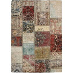 tappeto persia vintage patchwork cm 140x201
