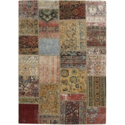 tappeto persia vintage patchwork cm 141x200