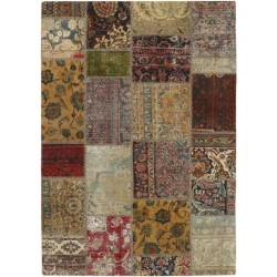 tappeto persia vintage patchwork cm 142x200