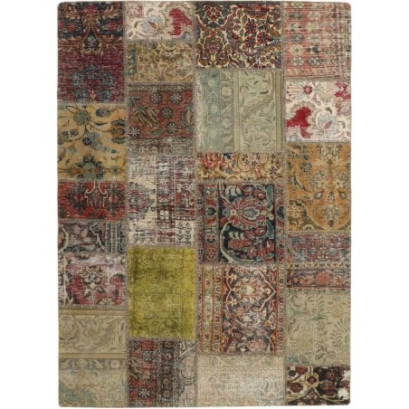 tappeto persia vintage patchwork cm 142x203