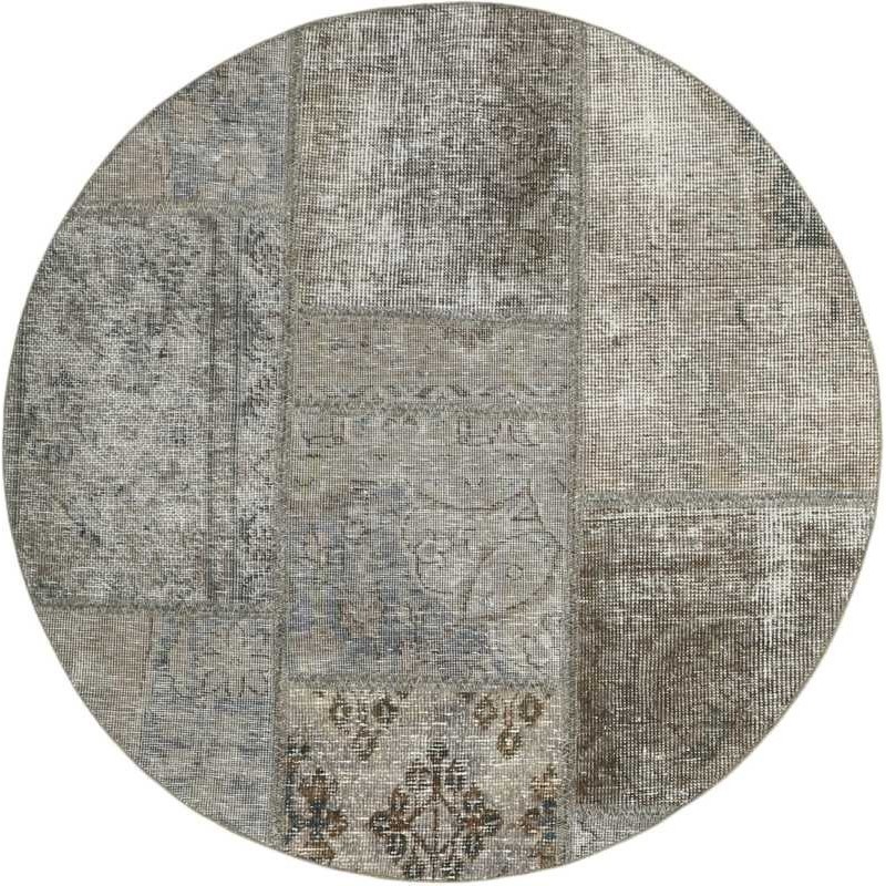 tappeto persia vintage patchwork cm 100x100