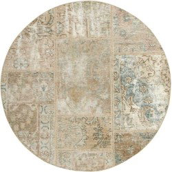 tappeto persia vintage patchwork cm 100x100