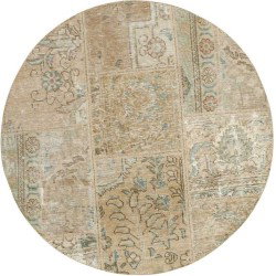 tappeto persia vintage patchwork cm 100x100