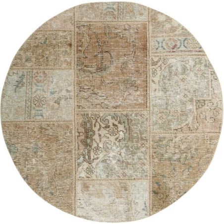 tappeto persia vintage patchwork cm 100x100
