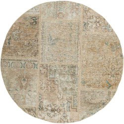 tappeto persia vintage patchwork cm 100x100