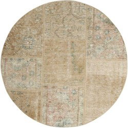 tappeto persia vintage patchwork cm 100x100