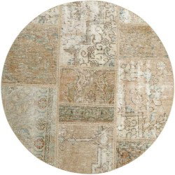 tappeto persia vintage patchwork cm 100x100