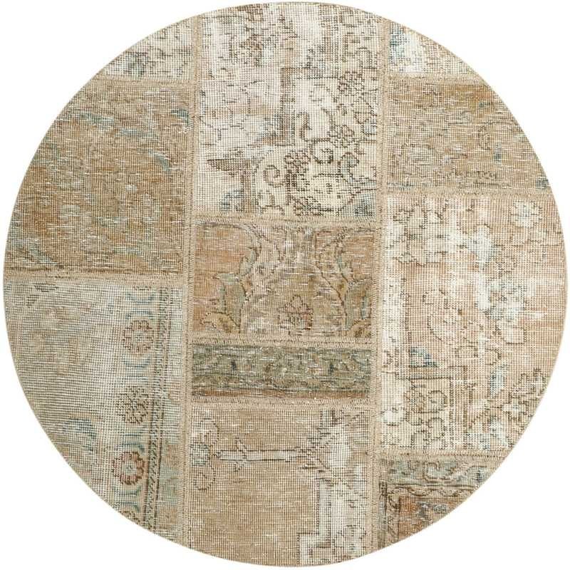 tappeto persia vintage patchwork cm 100x100