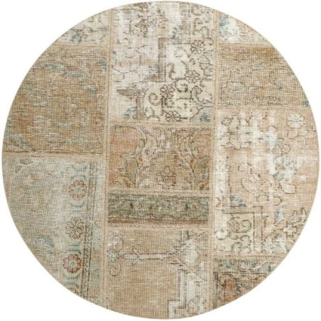 tappeto persia vintage patchwork cm 100x100