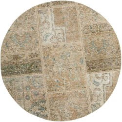 tappeto persia vintage patchwork cm 100x100