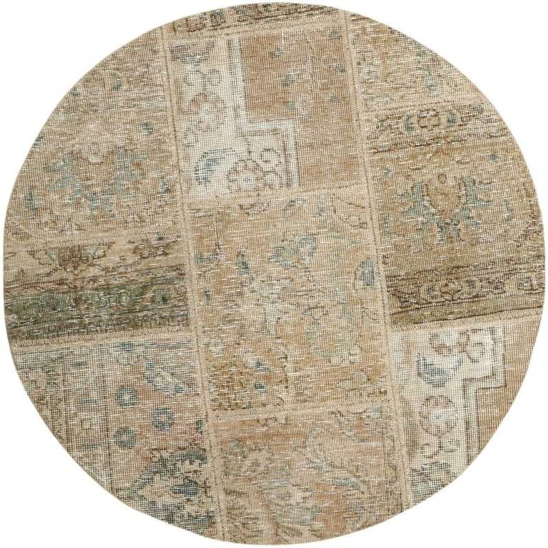 tappeto persia vintage patchwork cm 100x100