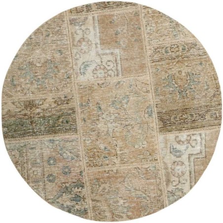 tappeto persia vintage patchwork cm 100x100