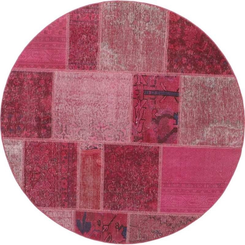 tappeto persia vintage patchwork cm 150x150