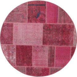 tappeto persia vintage patchwork cm 150x150