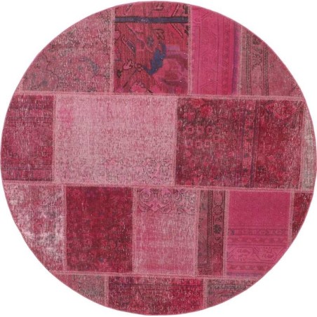 tappeto persia vintage patchwork cm 150x150
