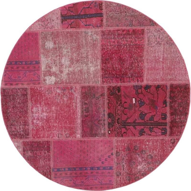 tappeto persia vintage patchwork cm 150x150