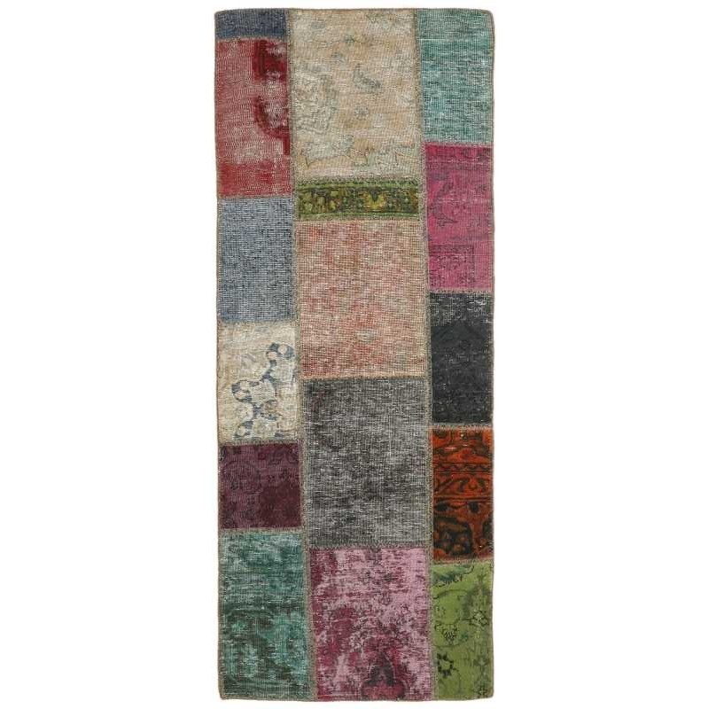 tappeto persia vintage patchwork cm 71x200
