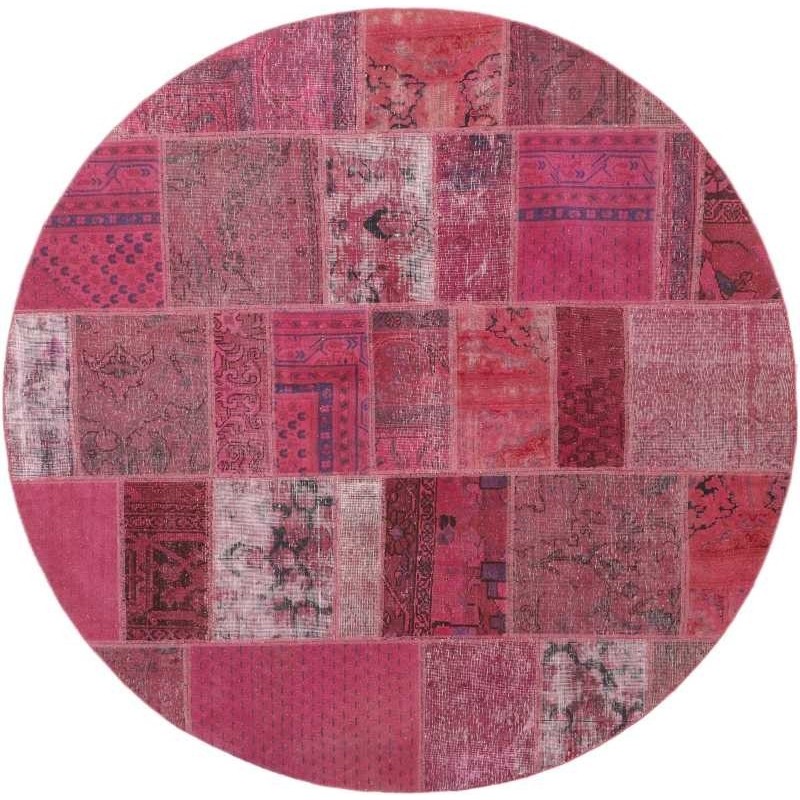 tappeto persia vintage patchwork cm 200x200