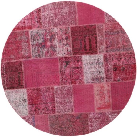 tappeto persia vintage patchwork cm 200x200