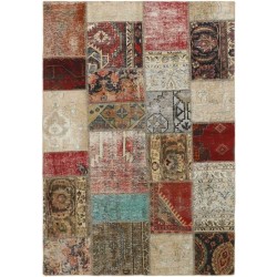 tappeto persia vintage patchwork cm 143x202