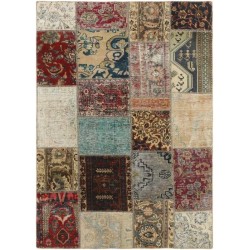 tappeto persia vintage patchwork cm 144x200