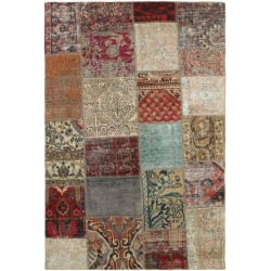 tappeto persia vintage patchwork cm 144x201