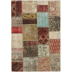 tappeto persia vintage patchwork cm 144x202