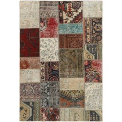 tappeto persia vintage patchwork cm 144x202
