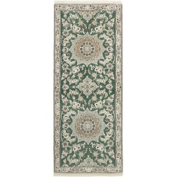 tappeto persia nain fine con seta cm 80x200