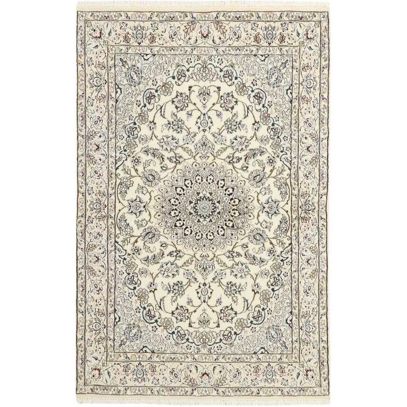 tappeto persia nain fine con seta cm 112x174