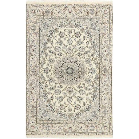 tappeto persia nain fine con seta cm 112x174