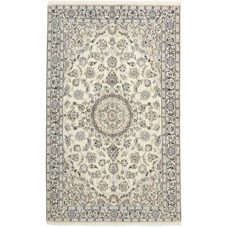 tappeto persia nain fine con seta cm 116x183