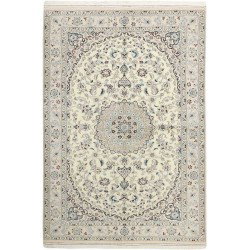 tappeto persia nain fine con seta cm 167x246