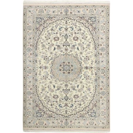 tappeto persia nain fine con seta cm 167x246