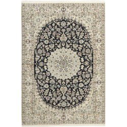 tappeto persia nain fine con seta cm 160x236