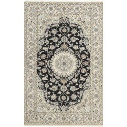 tappeto persia nain fine con seta cm 155x245