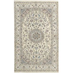 tappeto persia nain fine con seta cm 160x259