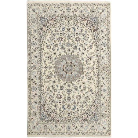 tappeto persia nain fine con seta cm 160x259