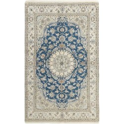 tappeto persia nain fine con seta cm 154x250