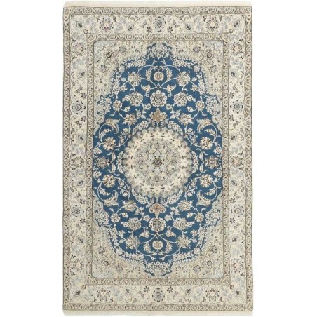 tappeto persia nain fine con seta cm 154x250