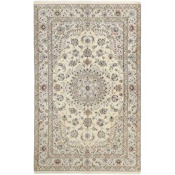 tappeto persia nain fine con seta cm 158x247