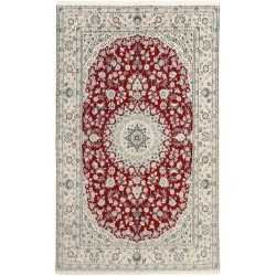 tappeto persia nain fine con seta cm 149x238