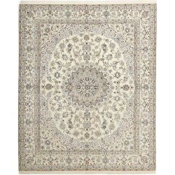 tappeto persia nain fine con seta cm 208x261