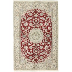 tappeto persia nain fine con seta cm 133x204