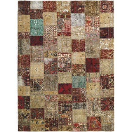 tappeto persia vintage patchwork cm 303x400
