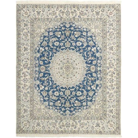tappeto persia nain fine con seta cm 207x257