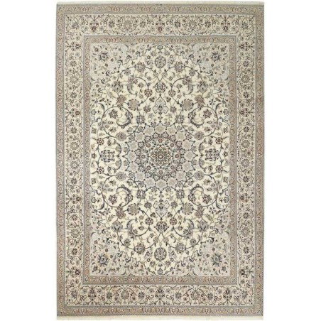 tappeto persia nain fine con seta cm 240x354
