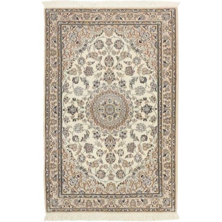 tappeto persia nain fine con seta cm 112x177